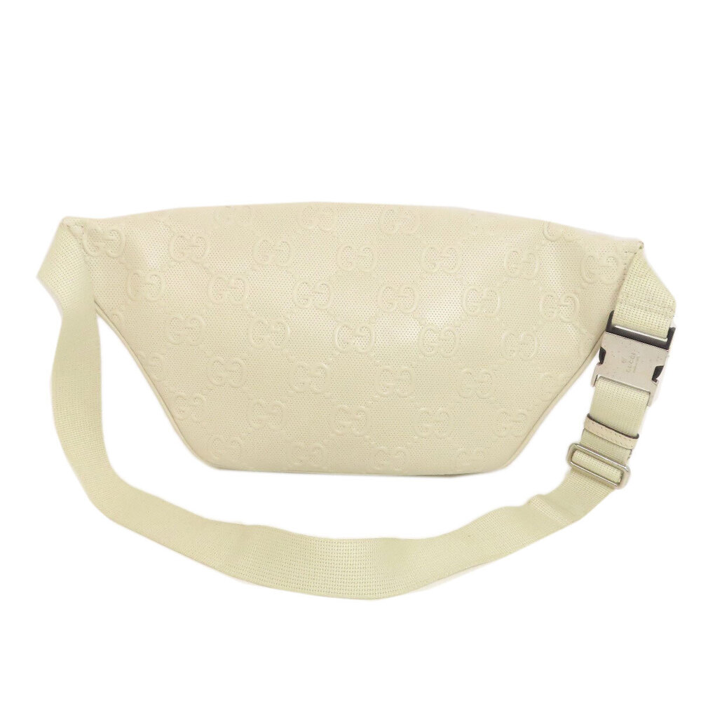 Gucci GG Embossed Body Bum Crossbody Belt Bag Calfskin - Picture 2 of 11